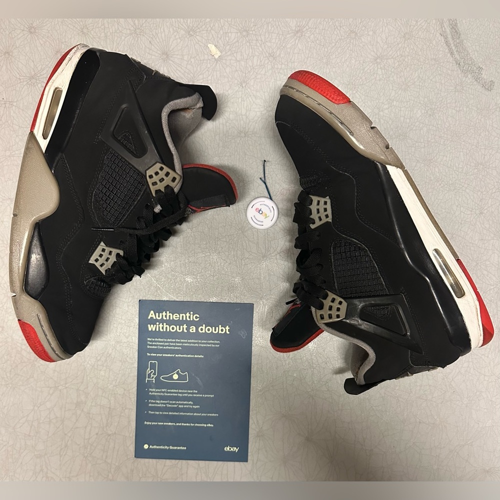 Nike Air Jordan Retro 4 “Bred” 2019 - size 11